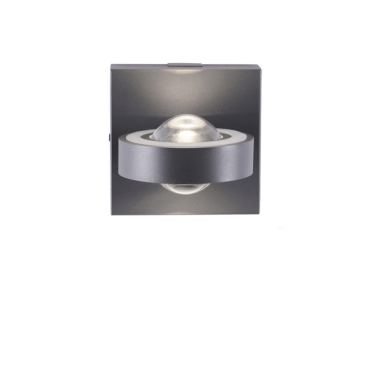 Inteligentné nástenné svietidlo tmavošedá s diaľkovým ovládaním - Marko