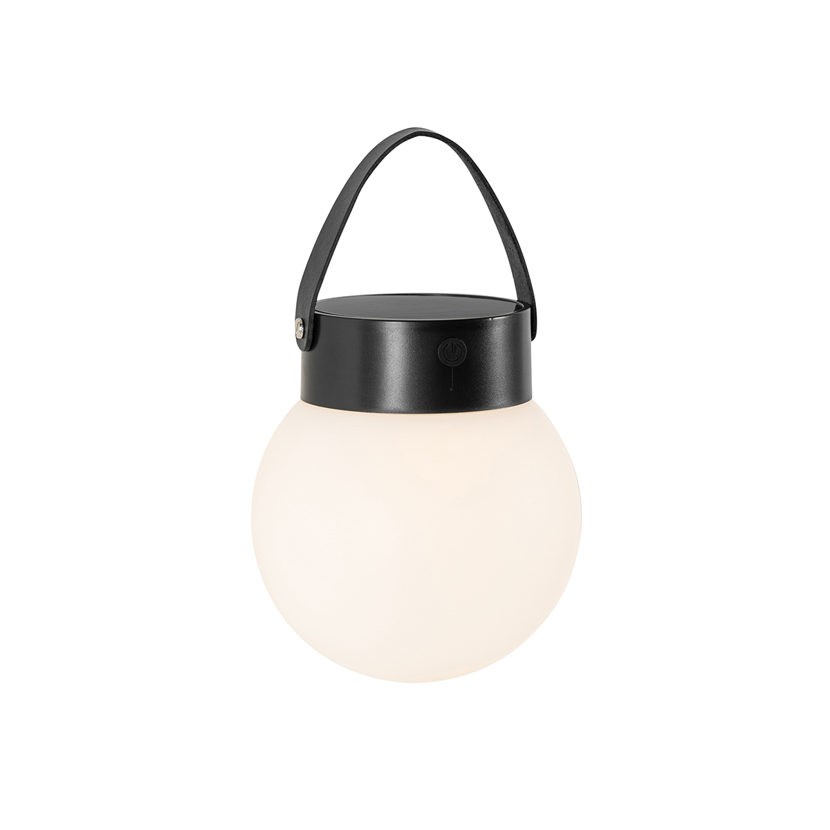 Utomhushängande lampa svart inkl LED 3-stegs dimbar solcell - Cornelia