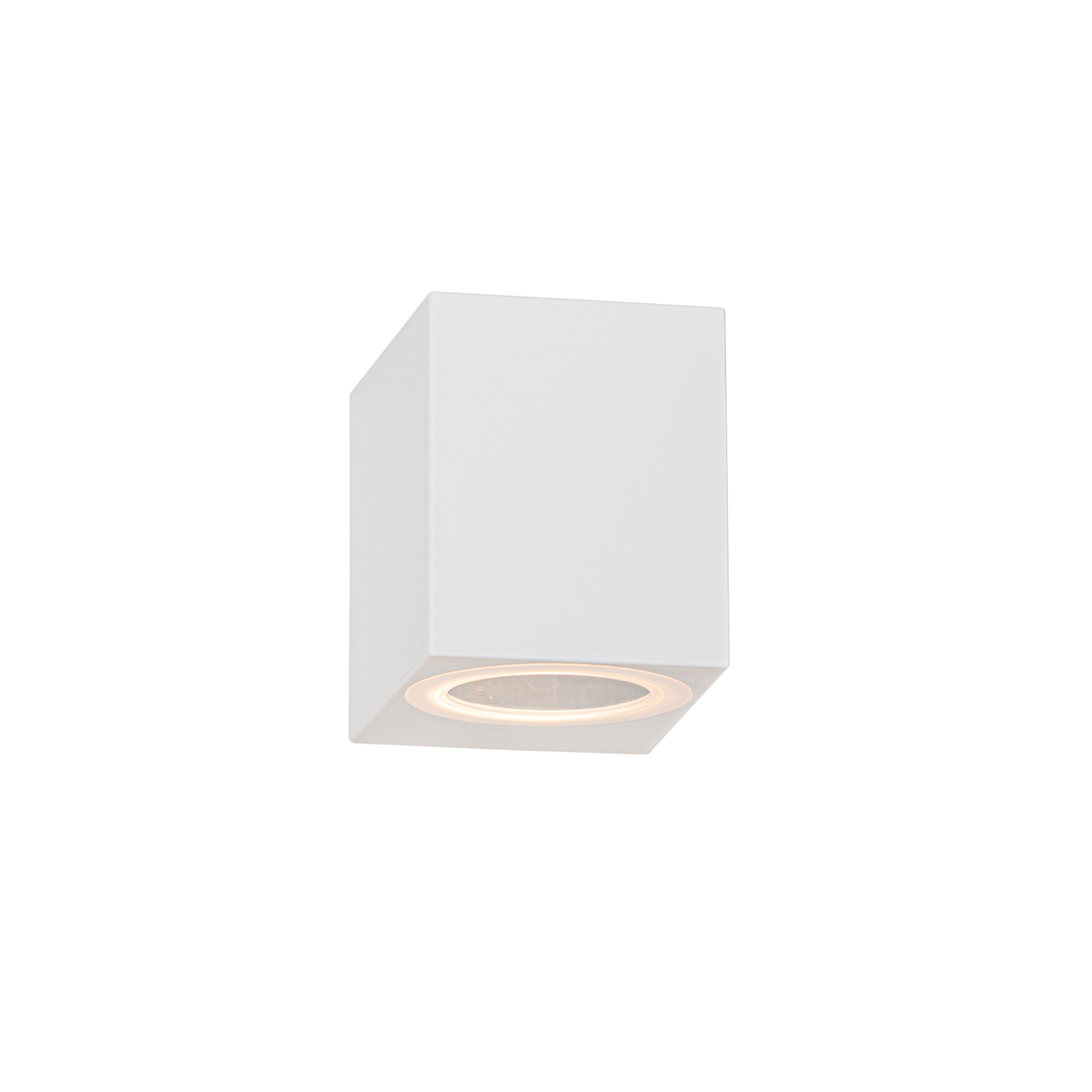 Modern Outdoor Wall Light White Plastic - Baleno