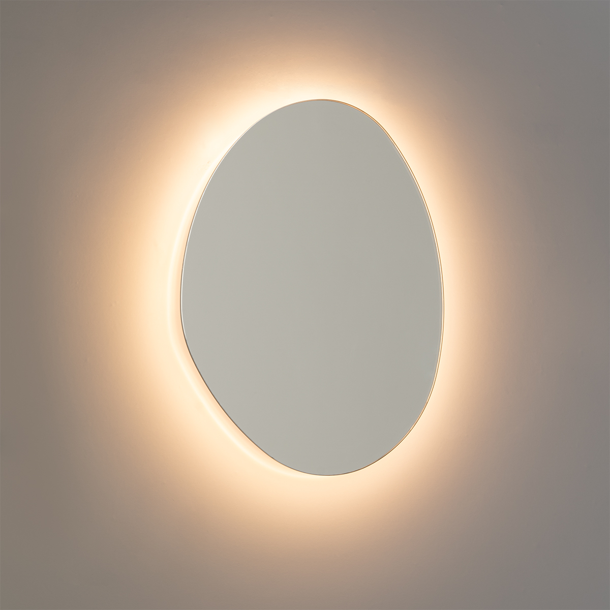 Espejo de baño de diseño 40 cm con LED IP44 - Biba