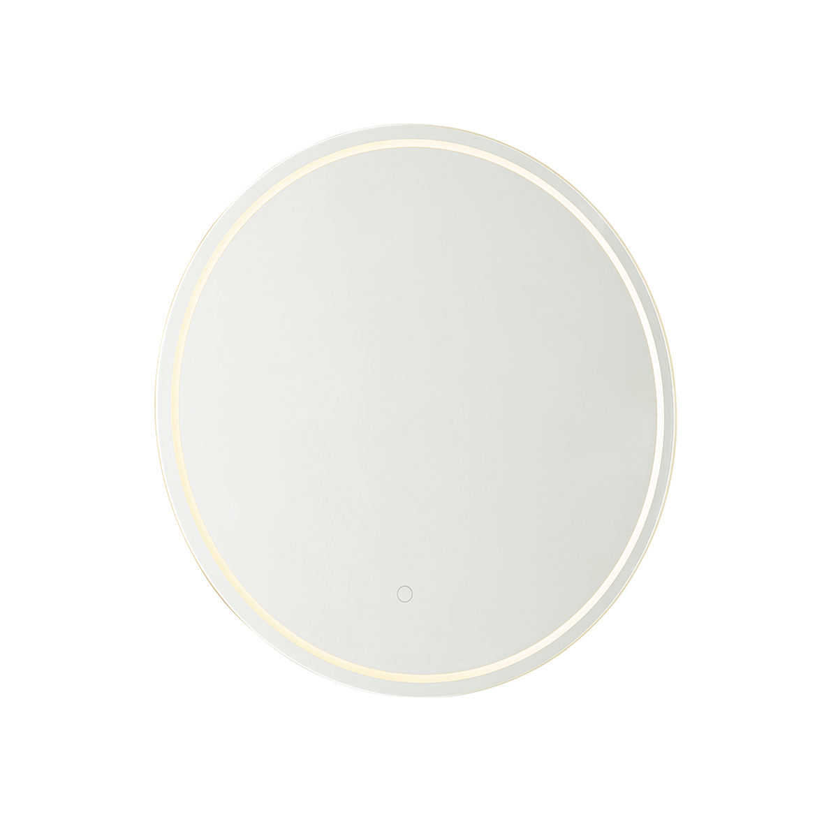 Moderné zrkadlo do kúpeľne 60 cm vrátane LED a dotykového stmievača - Sebas Moderné zrkadlo do kúpeľne 60 cm vrátane LED a dotykového stmievača - Sebas