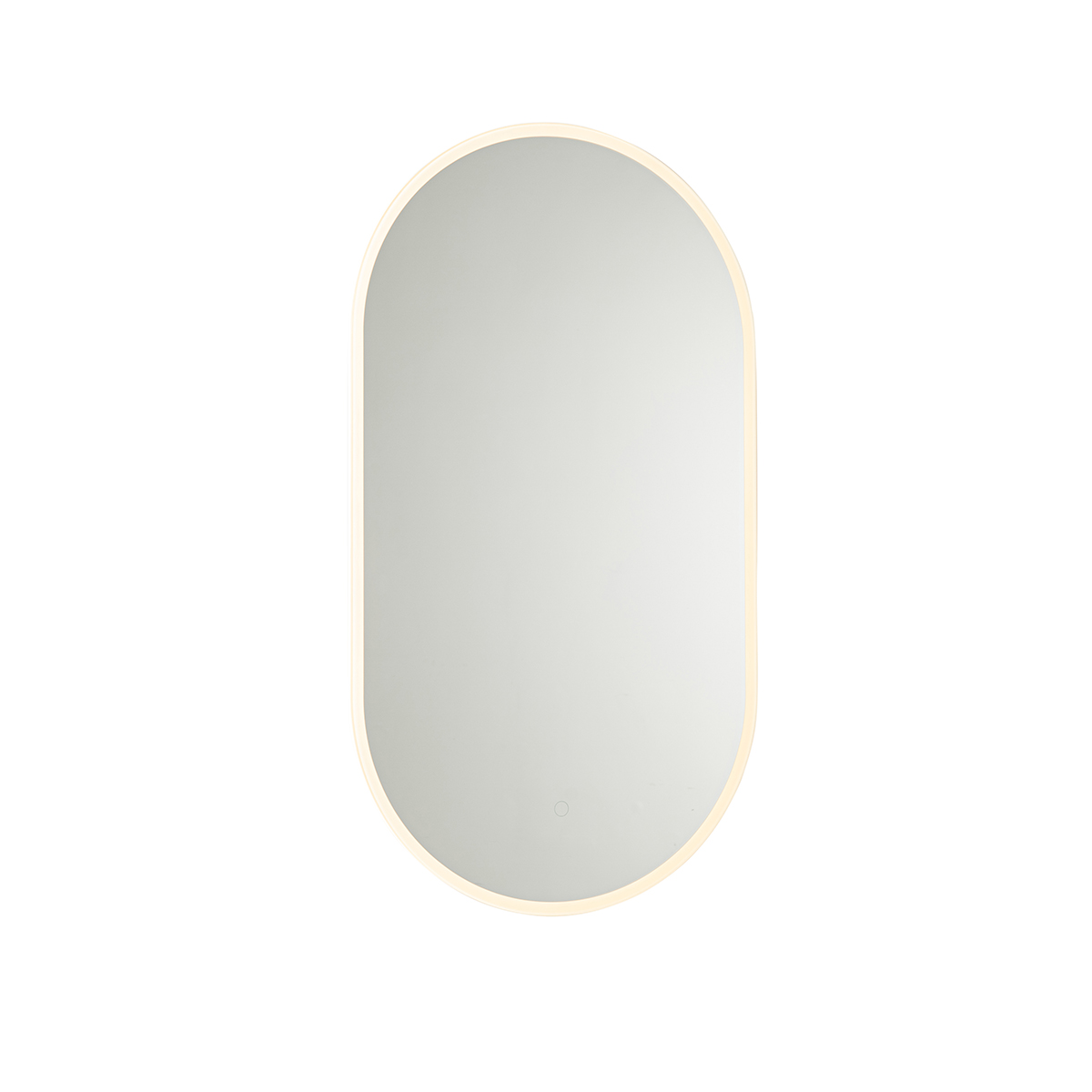 Modern fürdőszobai tükör, LED-del szabályozható - Bouwina