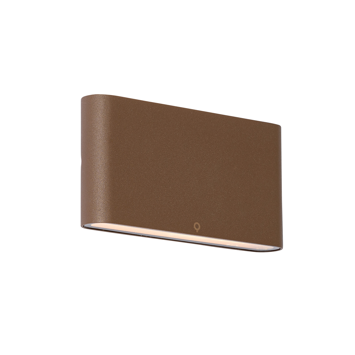 Modern utomhusvägglampa rostbrun 17,5 cm inkl LED IP65 – Batt