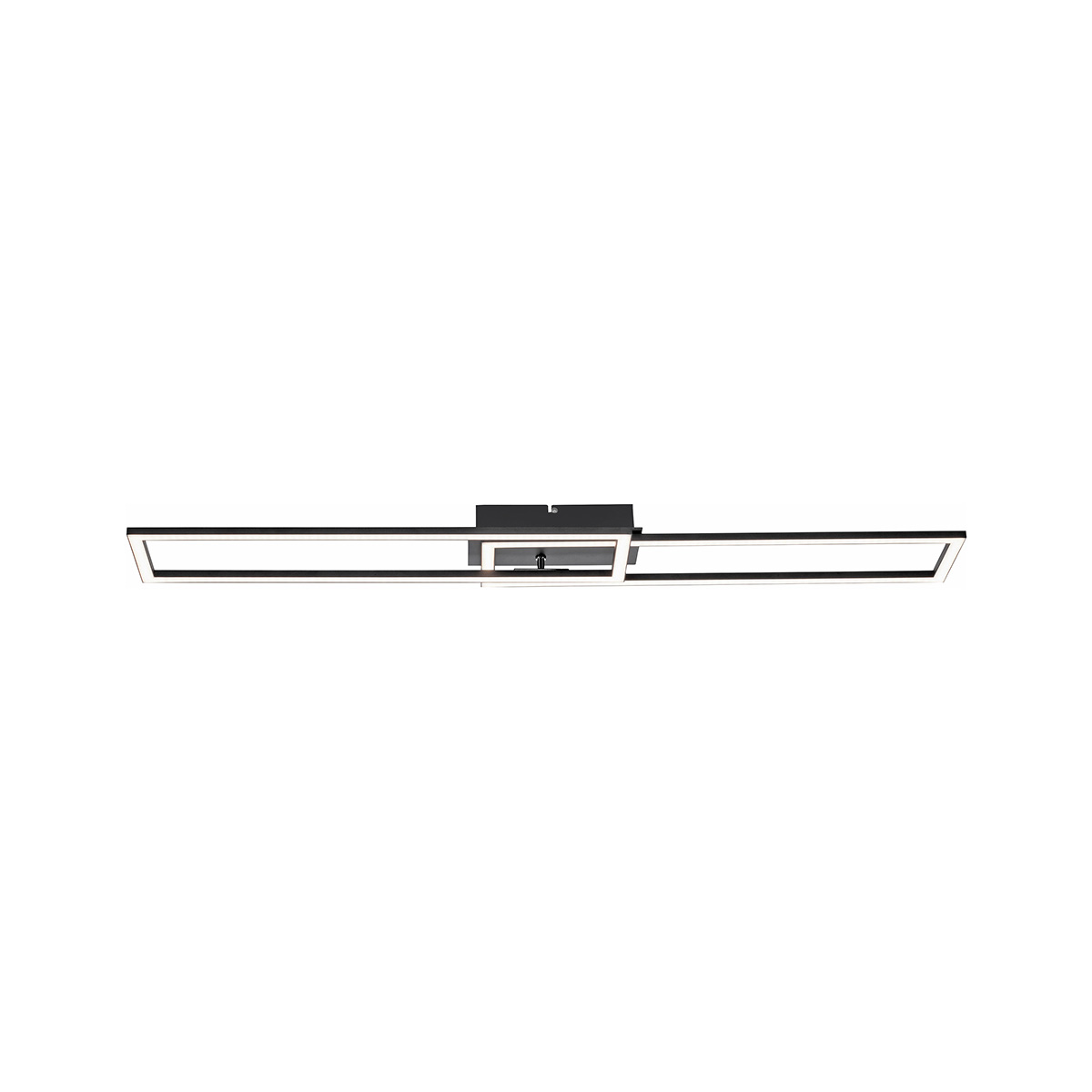 E-shop Stropné svietidlo čierne 101 cm vrátane LED 3-stupňovo stmievateľné - Georgi