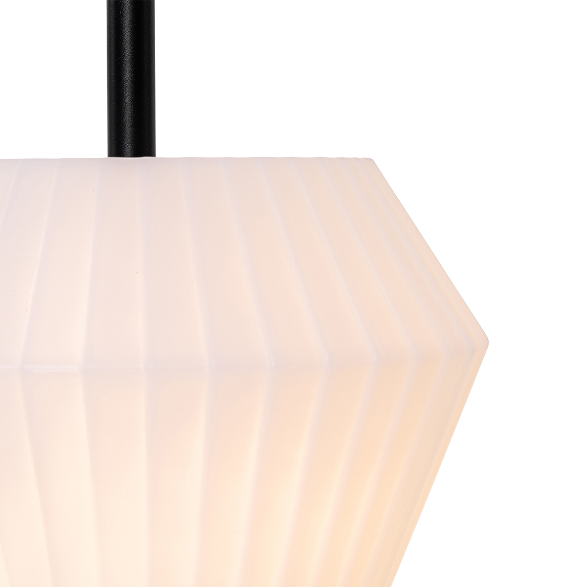 lampe de table d'extérieur noire avec abat-jour blanc ip44 - robbert