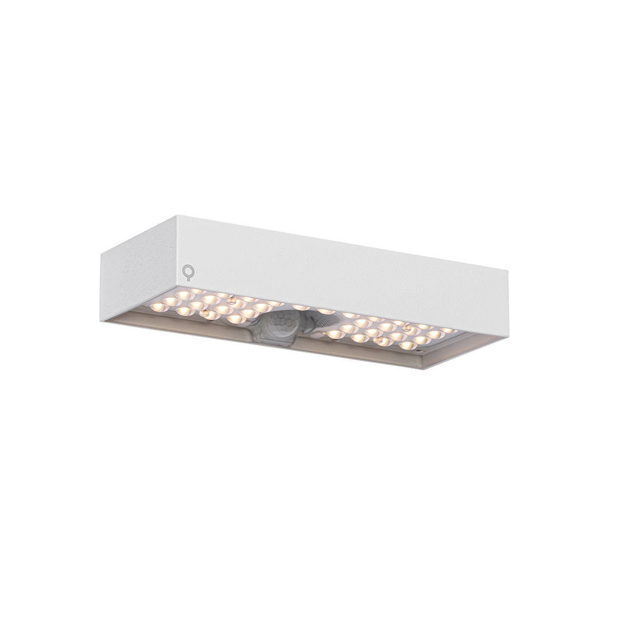 Outdoor Wall Light White with Dim Light and Sensor on Solar - Kayo