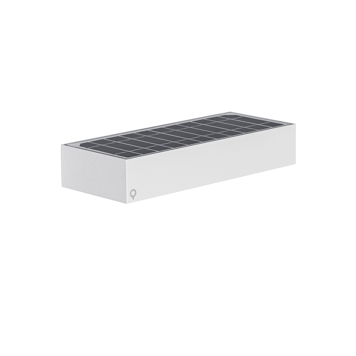 Outdoor Wall Light White with Dim Light and Sensor on Solar - Kayo