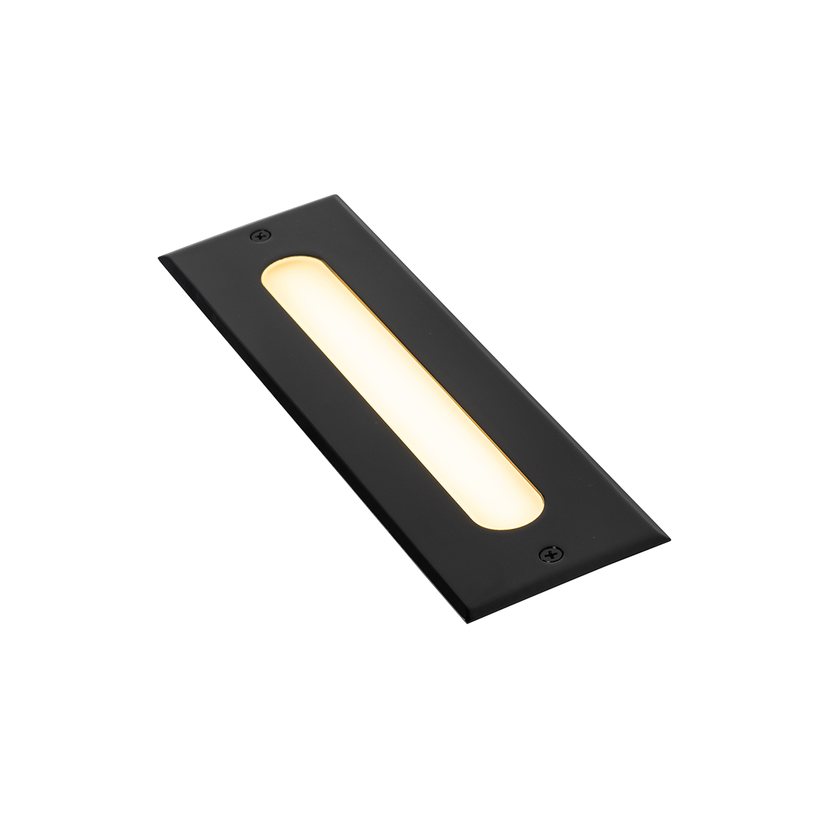 Moderner Bodenstrahler schwarz 30 cm inkl. LED IP65 - Eline