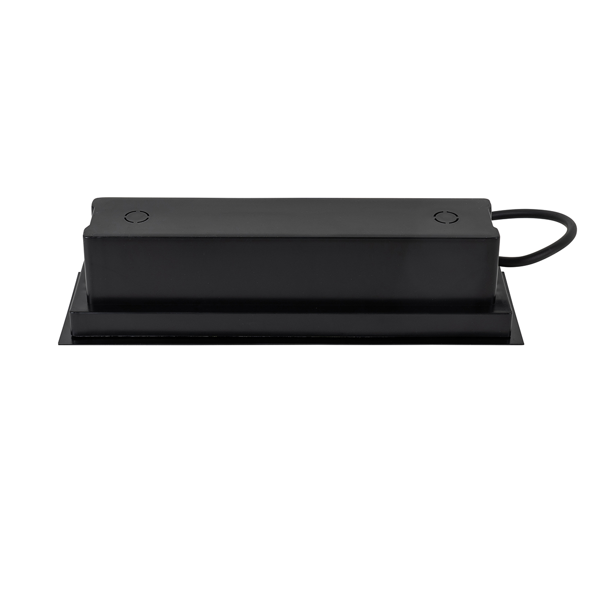 Moderner Bodenstrahler schwarz 30 cm inkl. LED IP65 - Eline