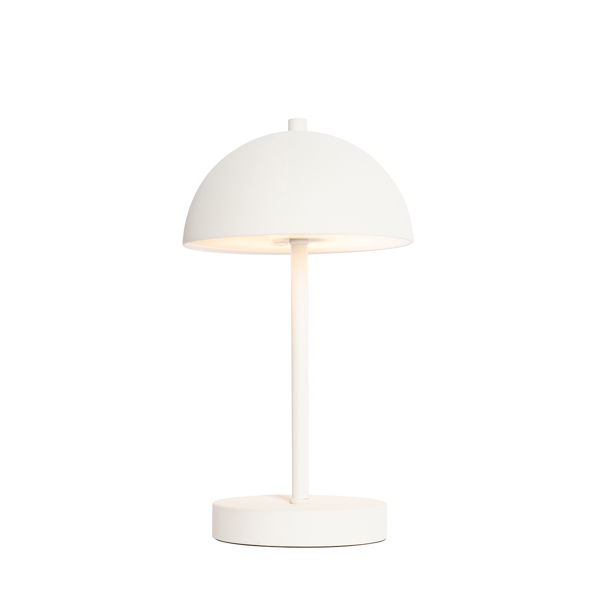 Utomhusbordslampa vit uppladdningsbar 3-stegs dimbar – Keira