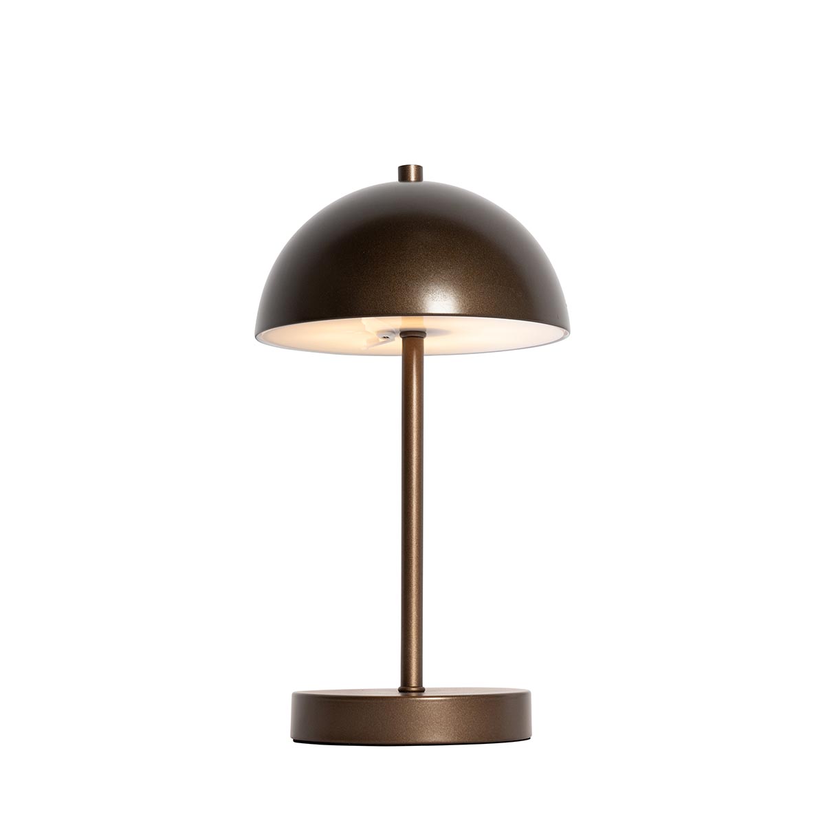 Utomhusbordslampa mörk brons uppladdningsbar 3-stegs dimbar – Keira