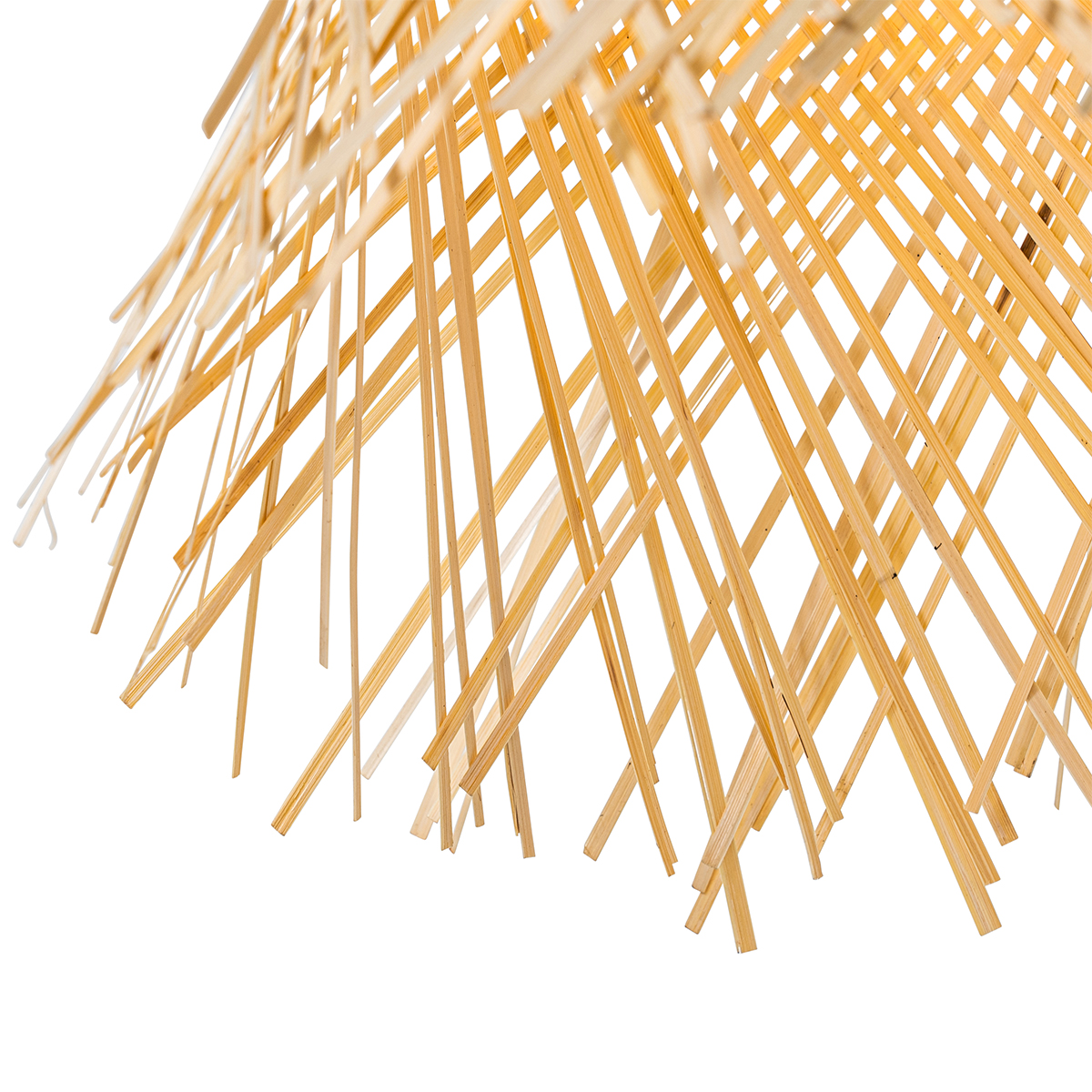 Oriental Outdoor Floor Lamp Bamboo IP44 - Carlos