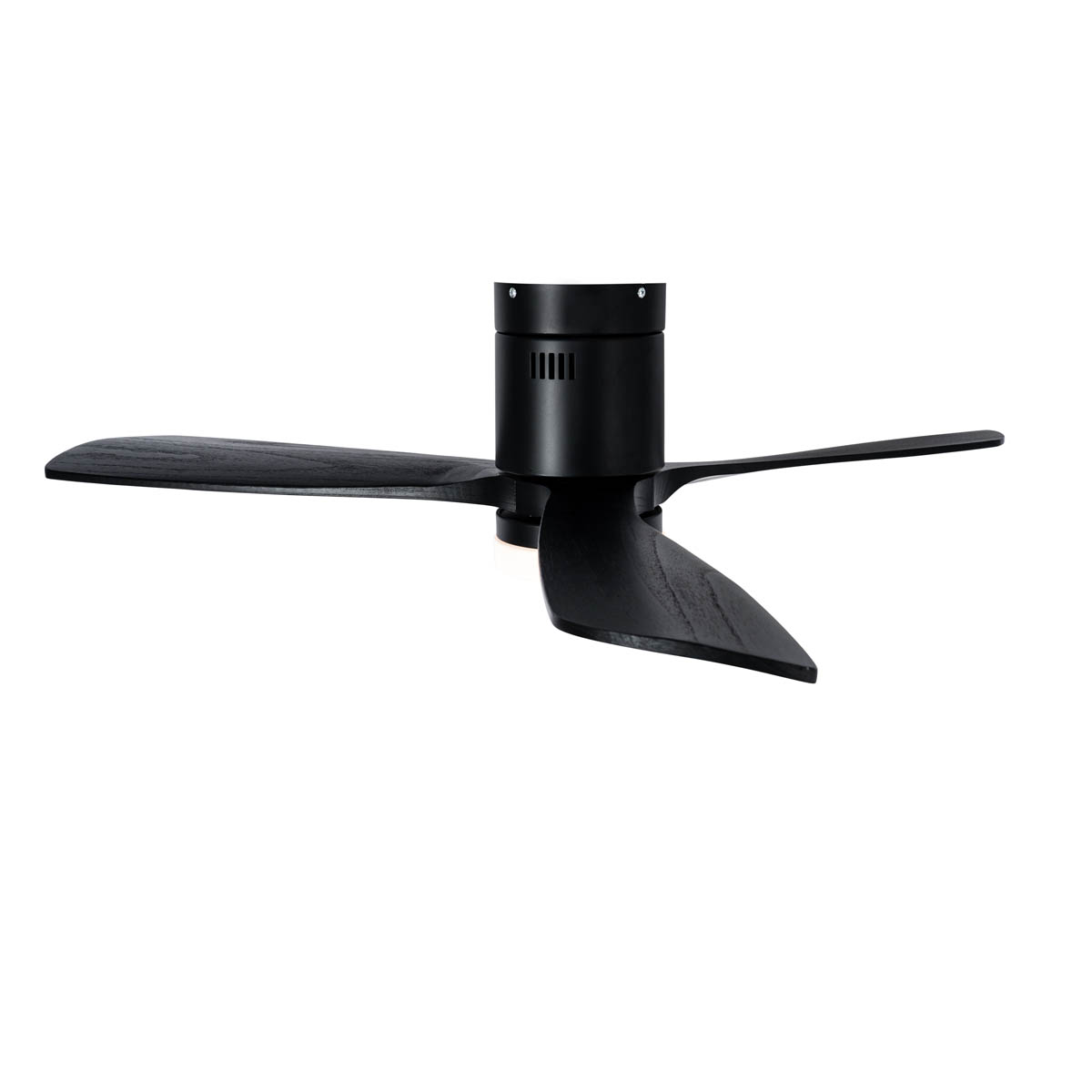 Smarter Deckenventilator schwarz 132cm inkl. LED Dimmbar mit Fernbedienung - Sofia