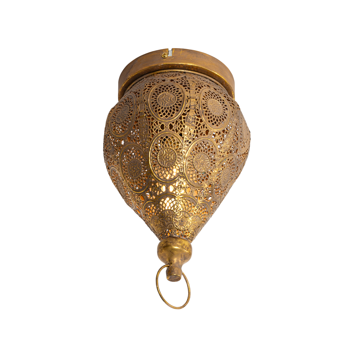 Oriental Ceiling Light Gold 19 cm - Mowgli