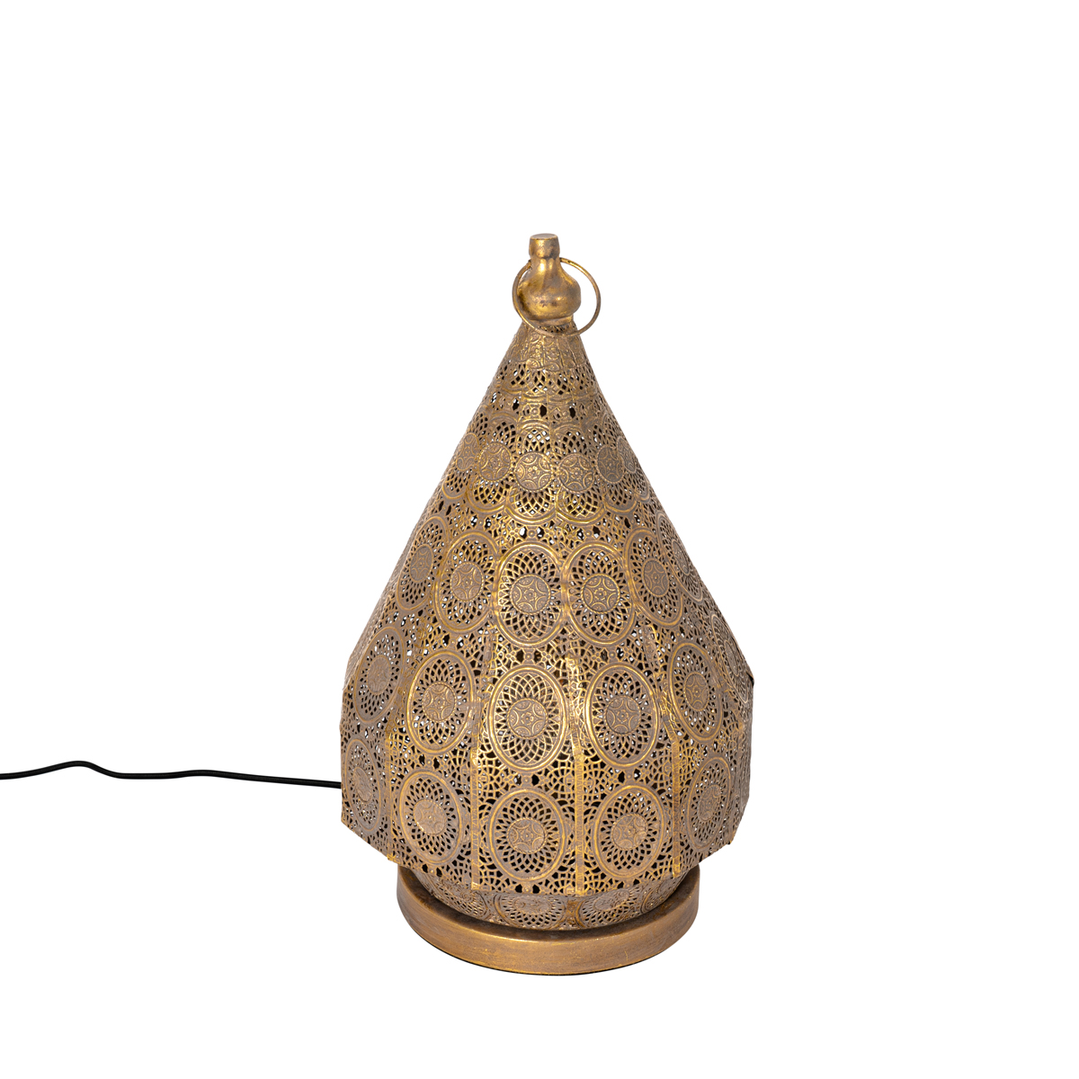 Orientalische Tischlampe Gold 26 cm - Mowgli