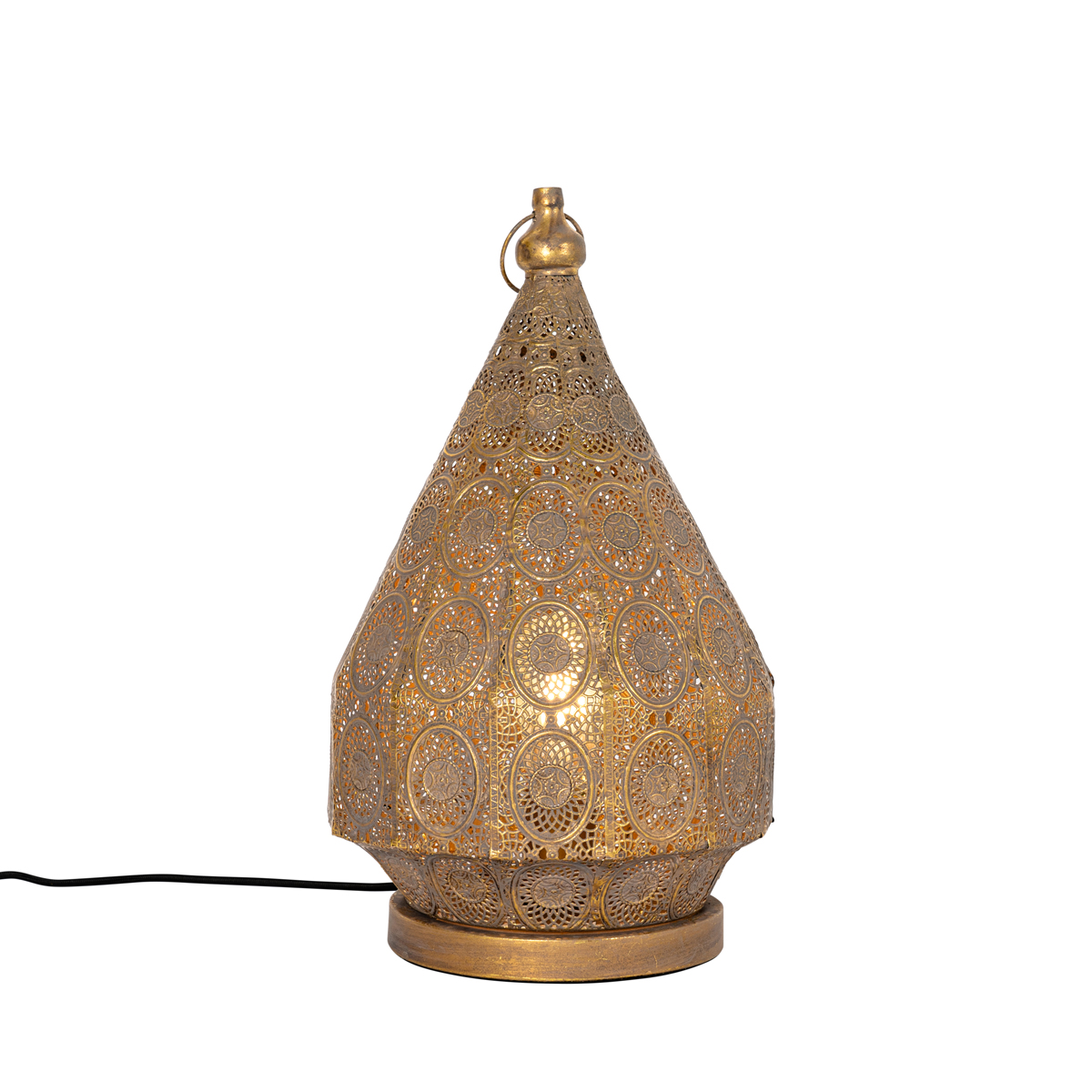 Orientalische Tischlampe Gold 26 cm - Mowgli