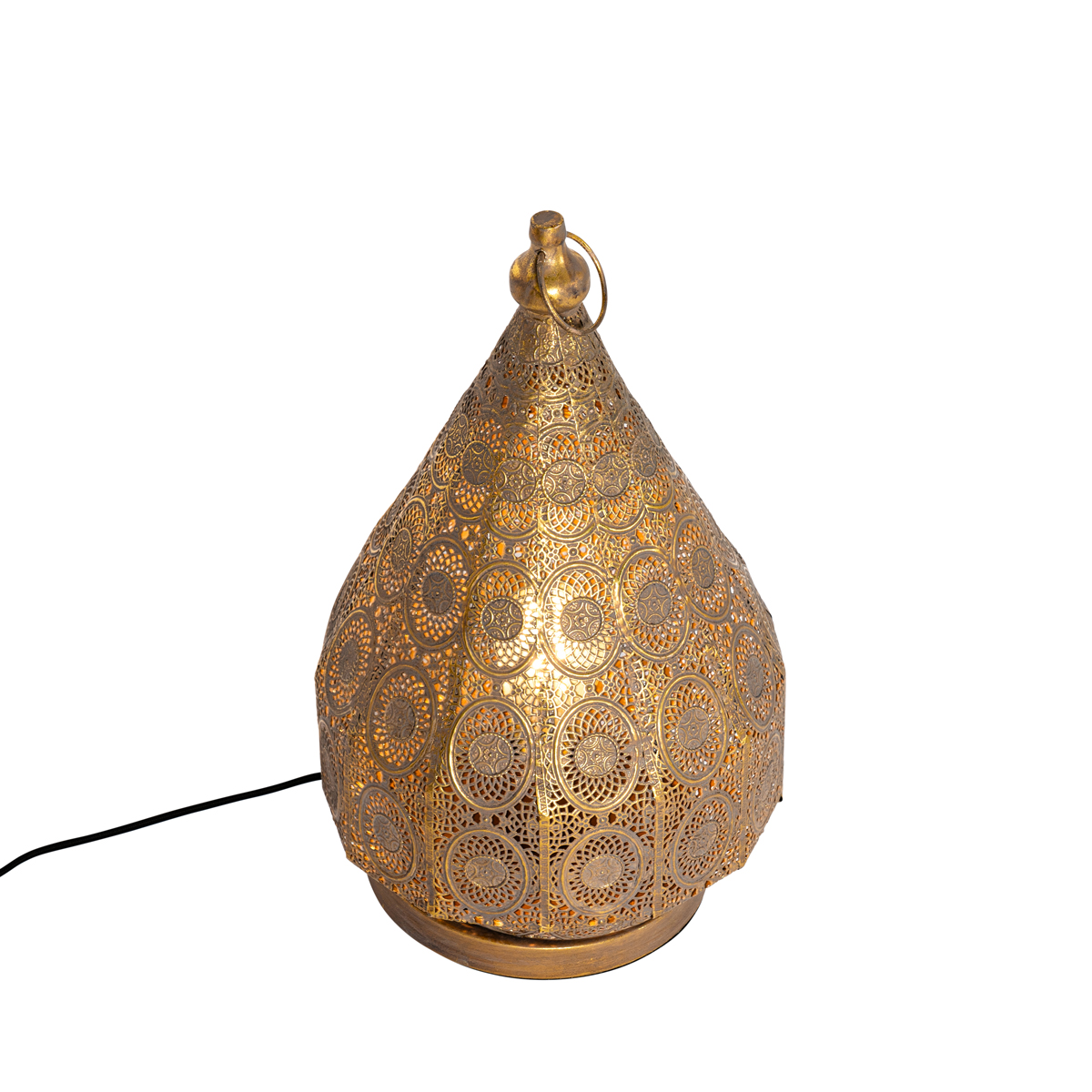 Orientalische Tischlampe Gold 26 cm - Mowgli