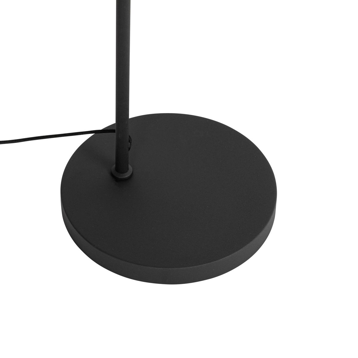 Retro Floor Lamp Black with Gold Interior - Jinte