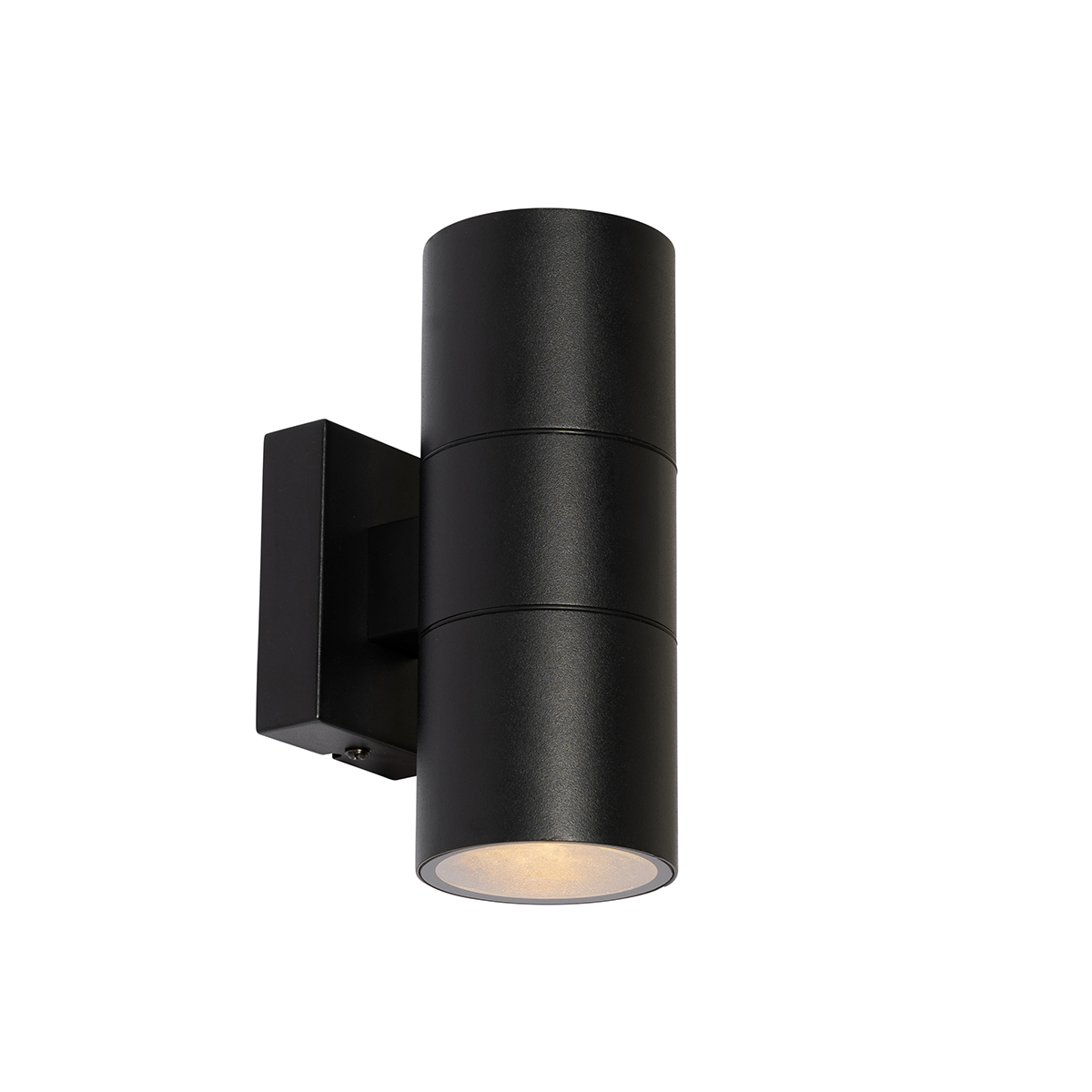 QAZQA Professional Moderne Buiten wandlamp zwart 2-lichts AR70 IP44 - Duo