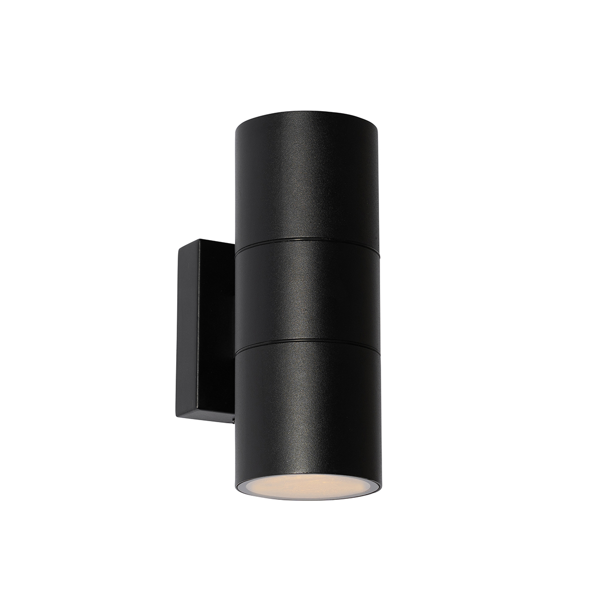 Modern Outdoor Wall Light Black 2-Light AR70 IP44 - Duo