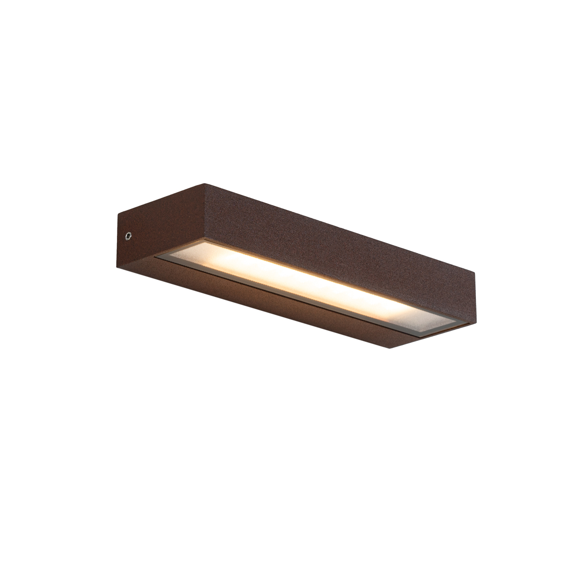 Moderná nástenná lampa hrdzavohnedá vrátane LED IP65 - Hannah