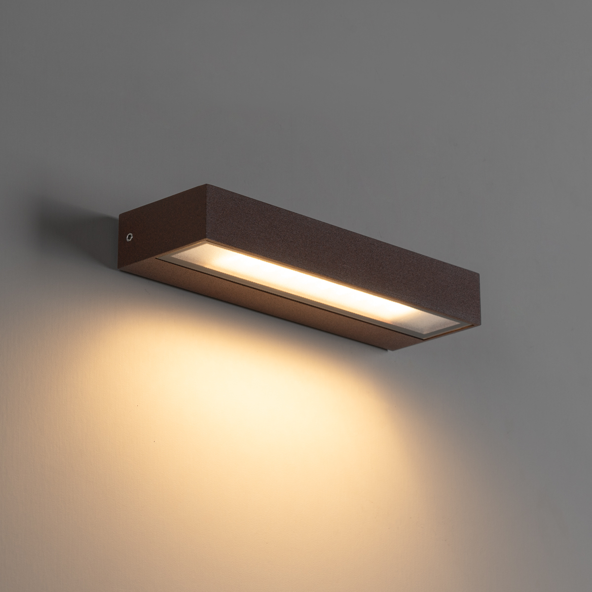 Modern Rust-Brown Outdoor Wall Light Incl. LED IP65 - Hannah