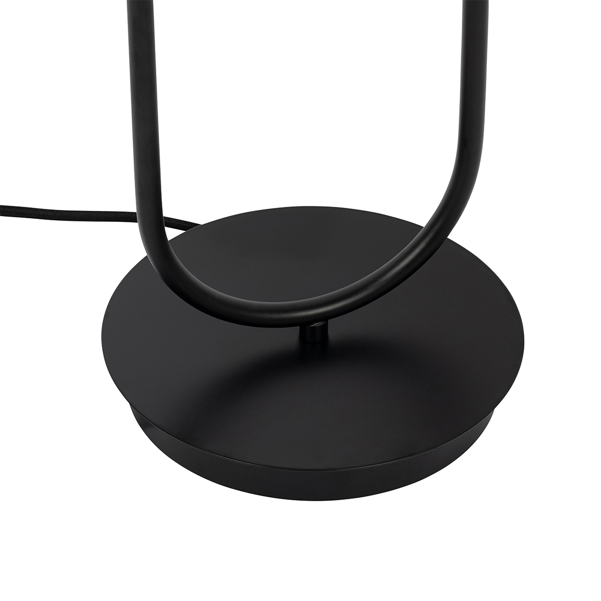 Smart Table Lamp Black with Smoke Glass 2-Lights incl. 2 Wifi ST64 - Laura