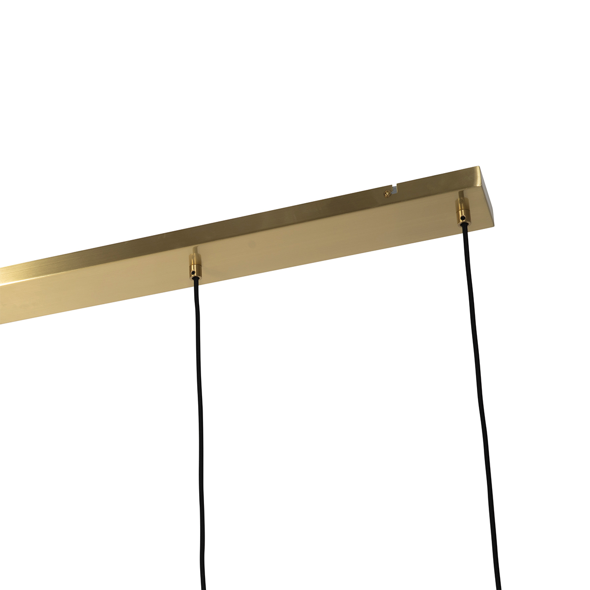 Qazqa Sydney Pendelleuchte – 6-flammige Deckenlampe In Matt Messing, Retro-Design, Dimmbar