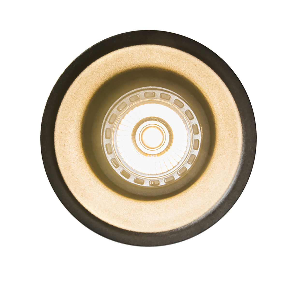 Set di 6 faretti da incasso moderni neri - Dept