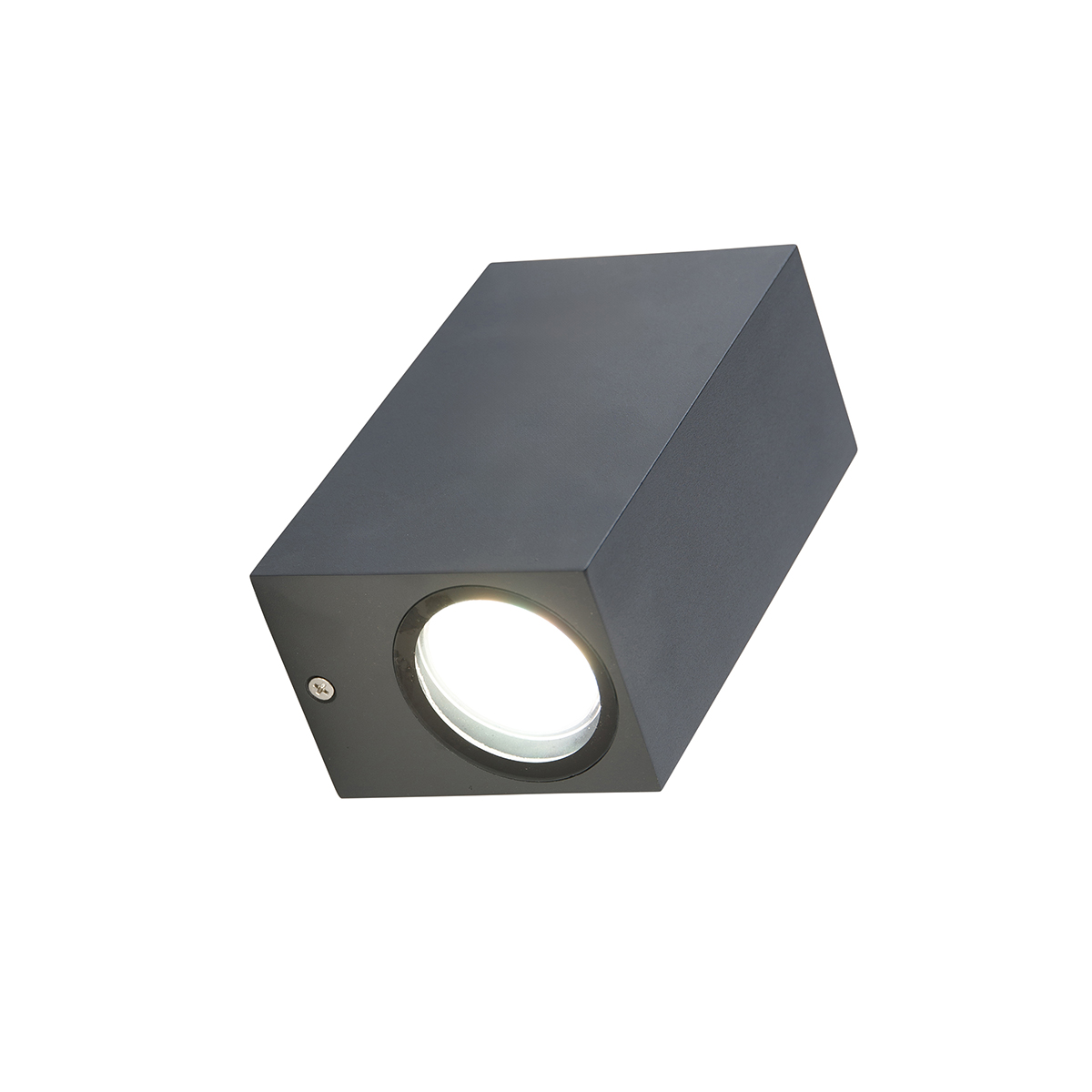 Applique moderna grigio scuro 2 luci IP44 - Baleno