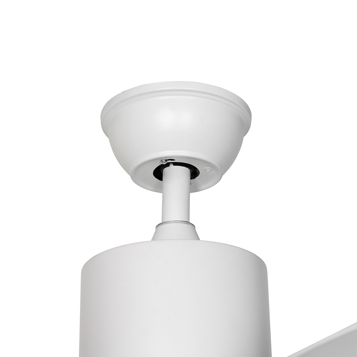 Deckenventilator Weiß 137cm inkl. LED Dimmbar mit Fernbedienung - Tak