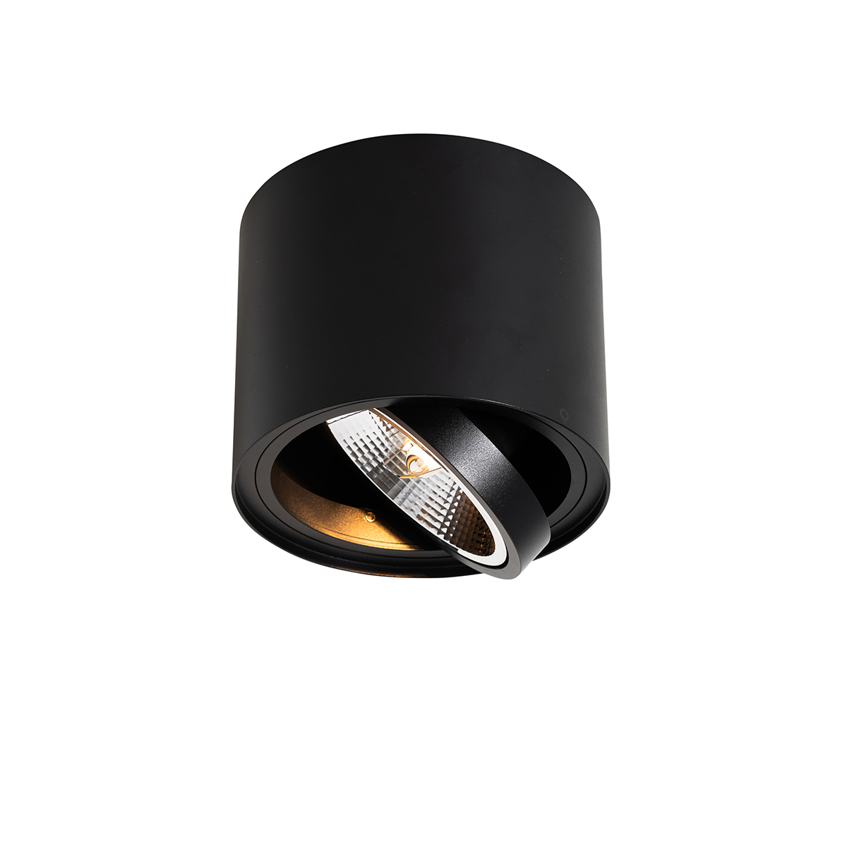Faretto da soffitto moderno nero orientabile e inclinabile AR111 - Rondoo Up