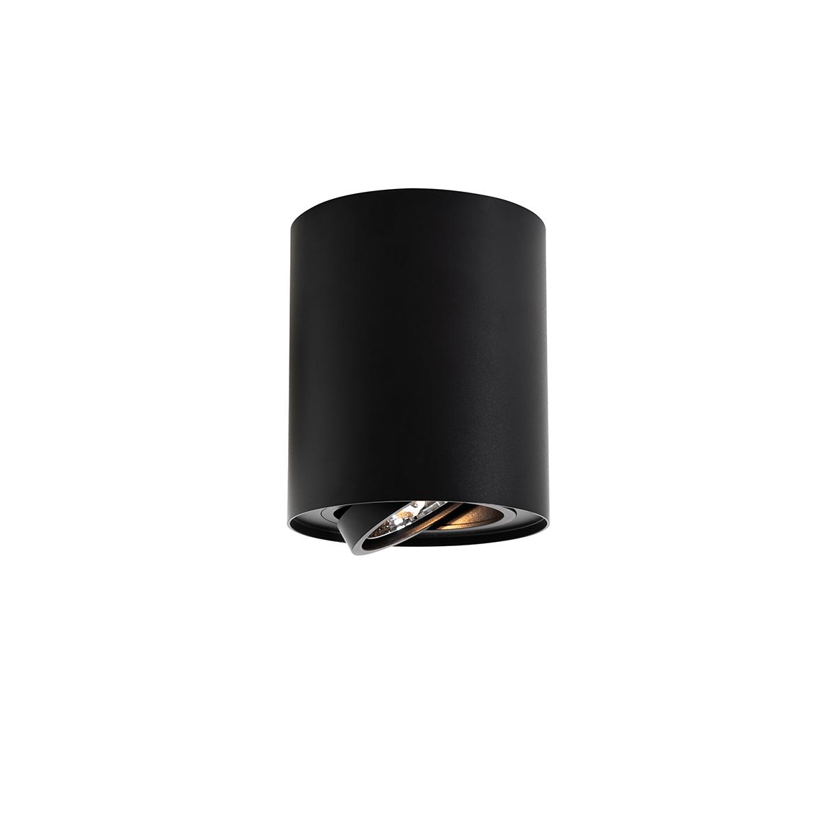 Modern Ceiling Spot Black Adjustable AR70 - Rondoo Up