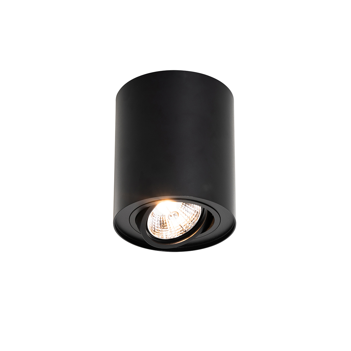 Modern Ceiling Spot Black Adjustable AR70 - Rondoo Up