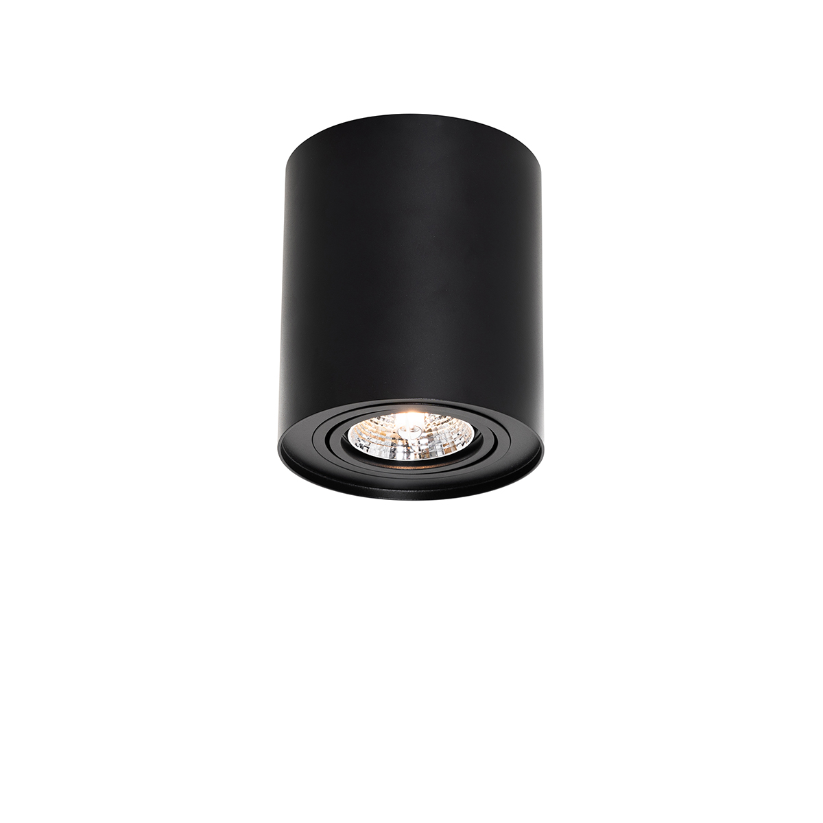Modern Ceiling Spot Black Adjustable AR70 - Rondoo Up
