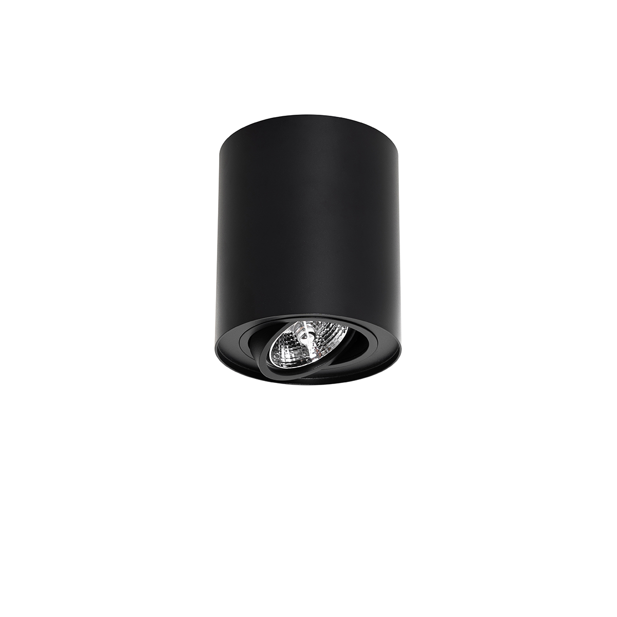 Modern Ceiling Spot Black Adjustable AR70 - Rondoo Up
