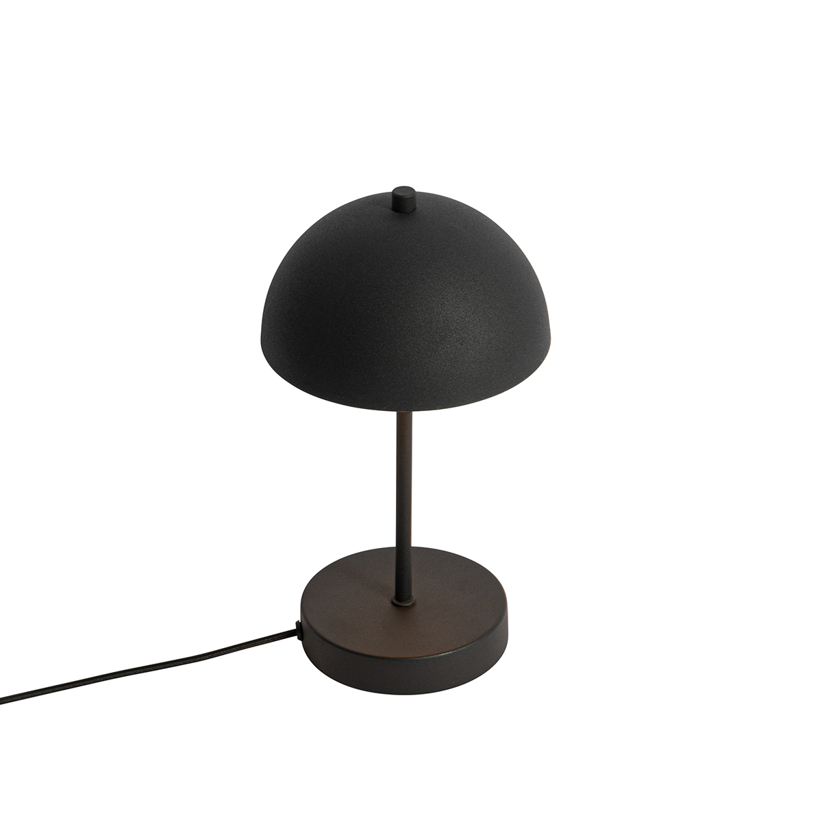 lampe de table rétro noire et dorée - magnax mini