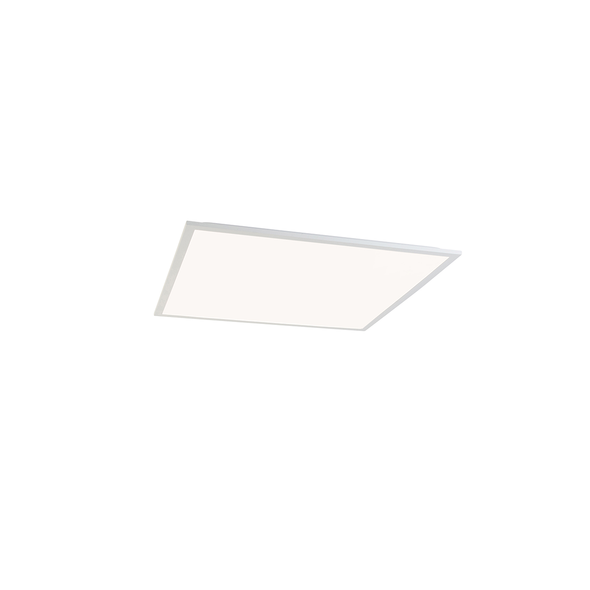Plafoniera cu sistem modern pătrat alb cu LED - Pawel