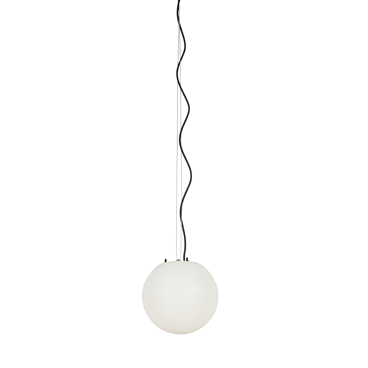 Modern Outdoor Hanging Lamp White 25 cm IP44 - Nura