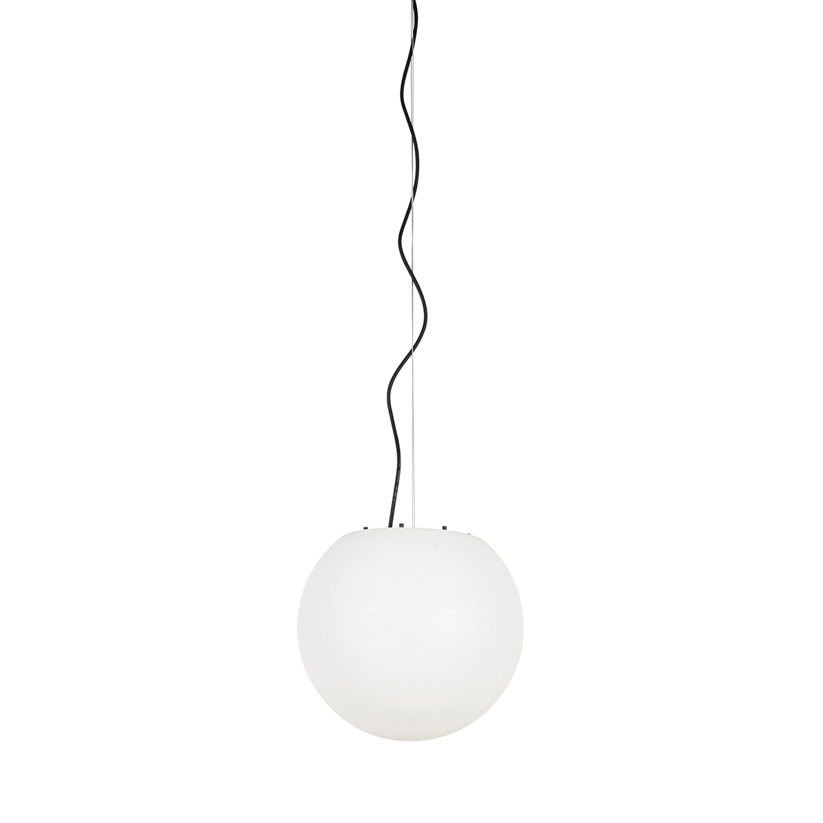 Modern Outdoor Pendant Lamp White 35 cm IP44 - Nura