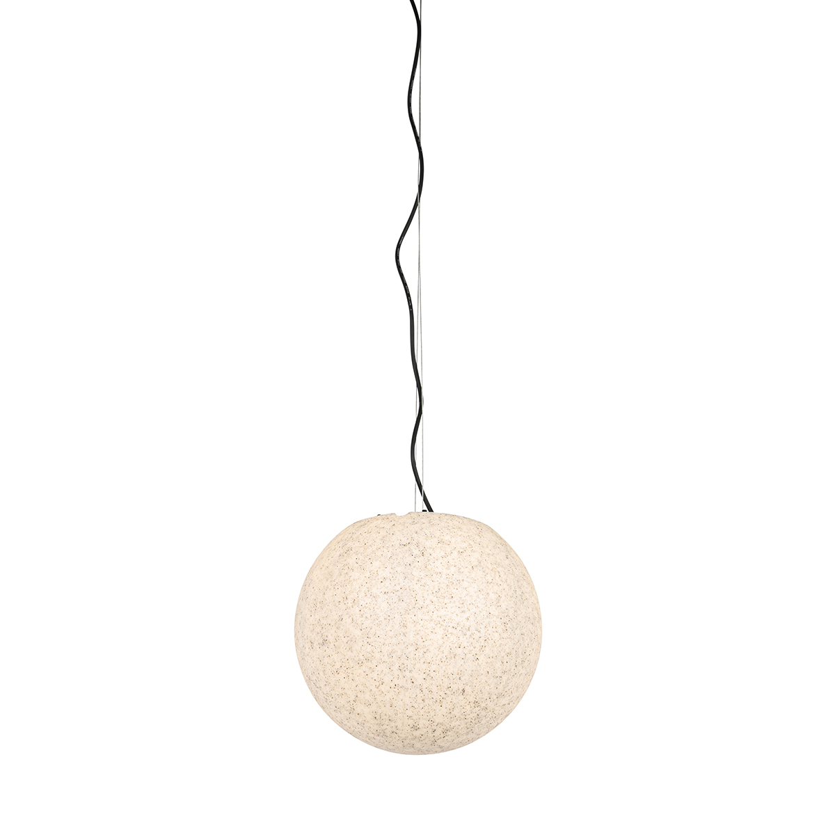 Lámpara colgante moderna de exterior gris 35 cm IP65 - Nura
