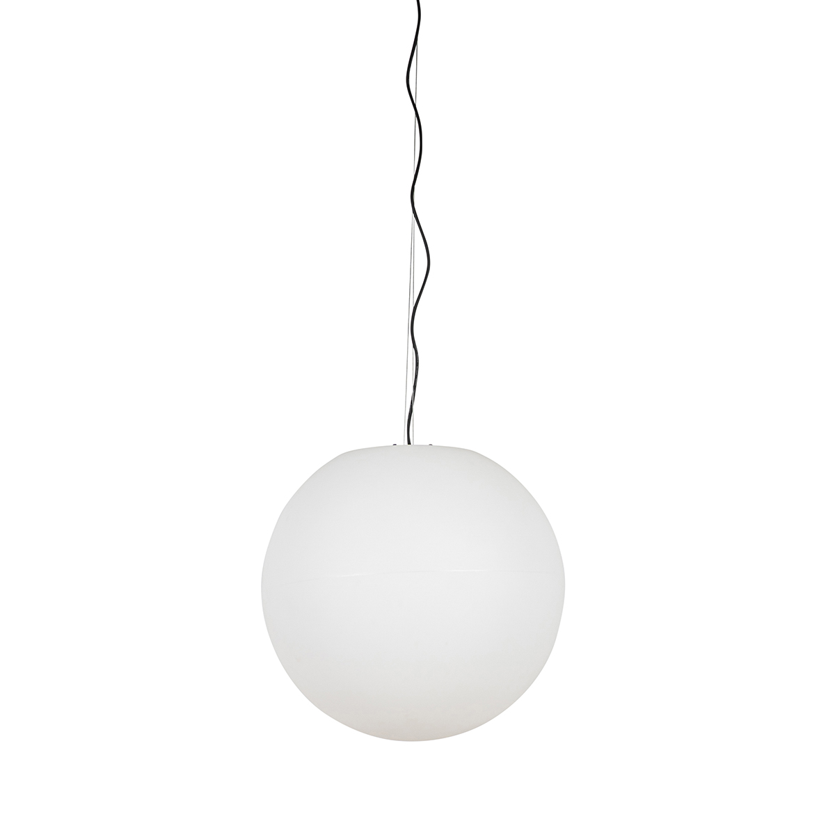 Modern Outdoor Pendant Light White 56 cm IP65 - Nura