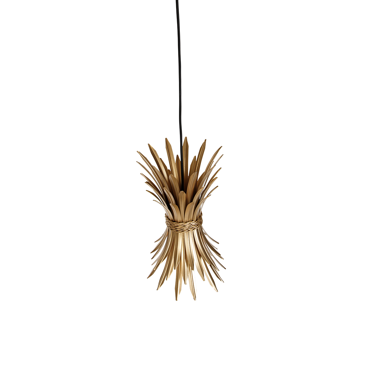 Lampada a sospensione Art Déco oro - Wesley