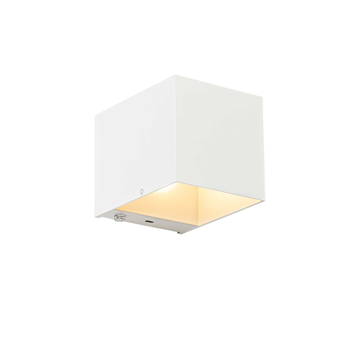 Applique a parete bianca con LED e dimmer touch ricaricabile - Joris