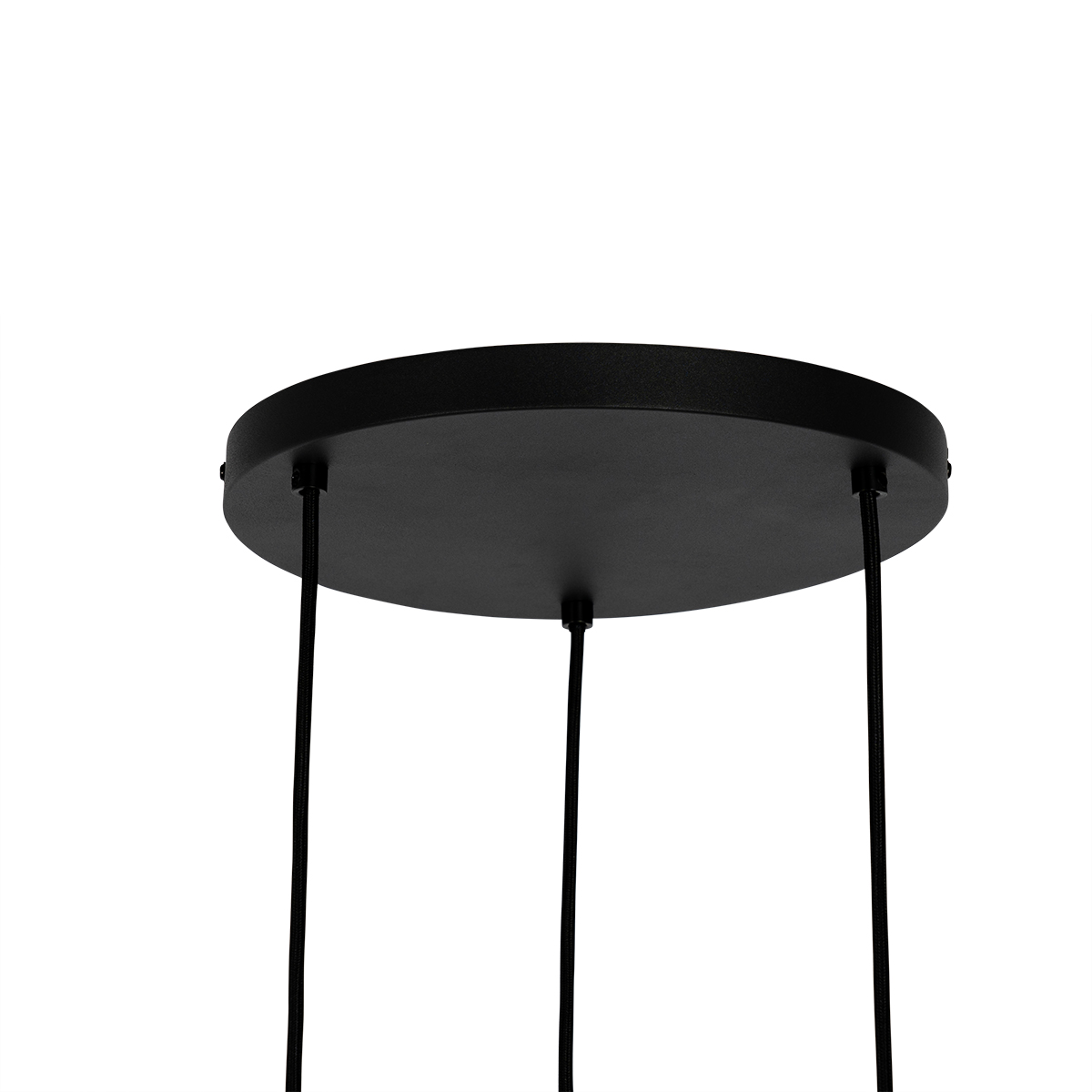 Lampadario orientale in bambù a 3 luci - Yvonne