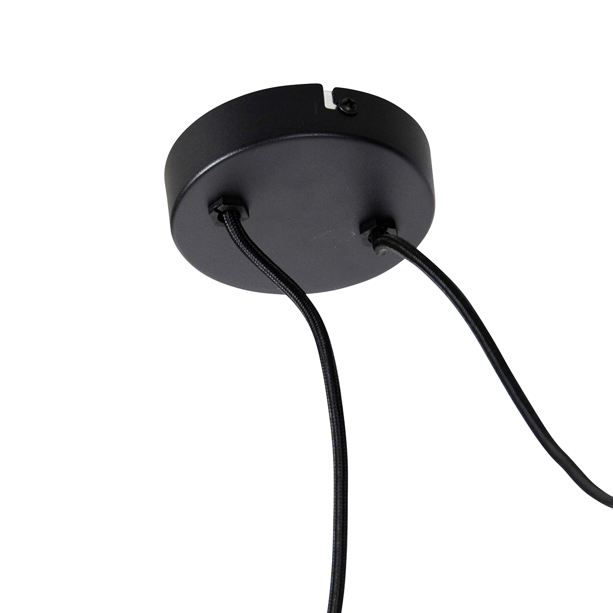 Lampada a sospensione intelligente nera incl. 2 Wifi G125 - Cava