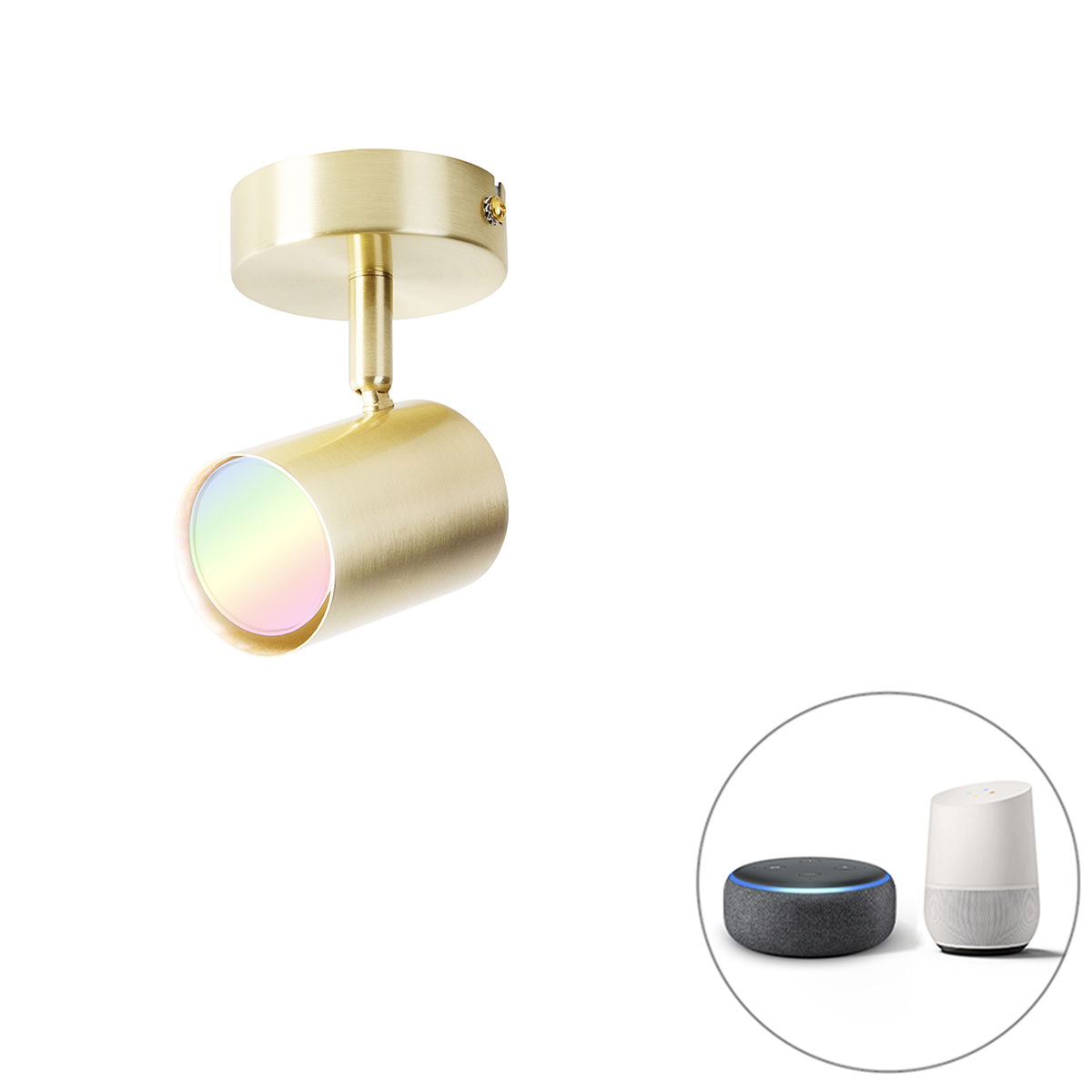 Inteligentné mosadzné nastavenie vrátane WiFi GU10 - Jeana Inteligentné mosadzné nastavenie vrátane WiFi GU10 - Jeana