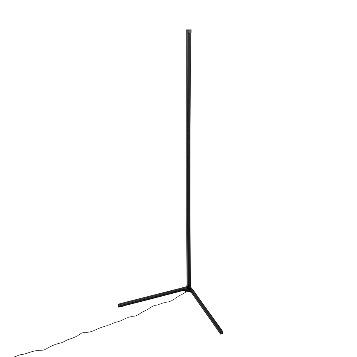 Floor Lamp Black Incl. LED with RGB and Remote Control - Carla