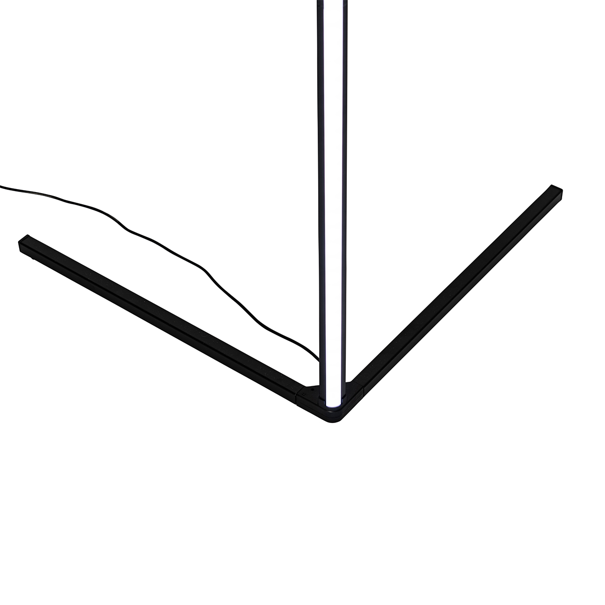 Floor Lamp Black Incl. LED with RGB and Remote Control - Carla