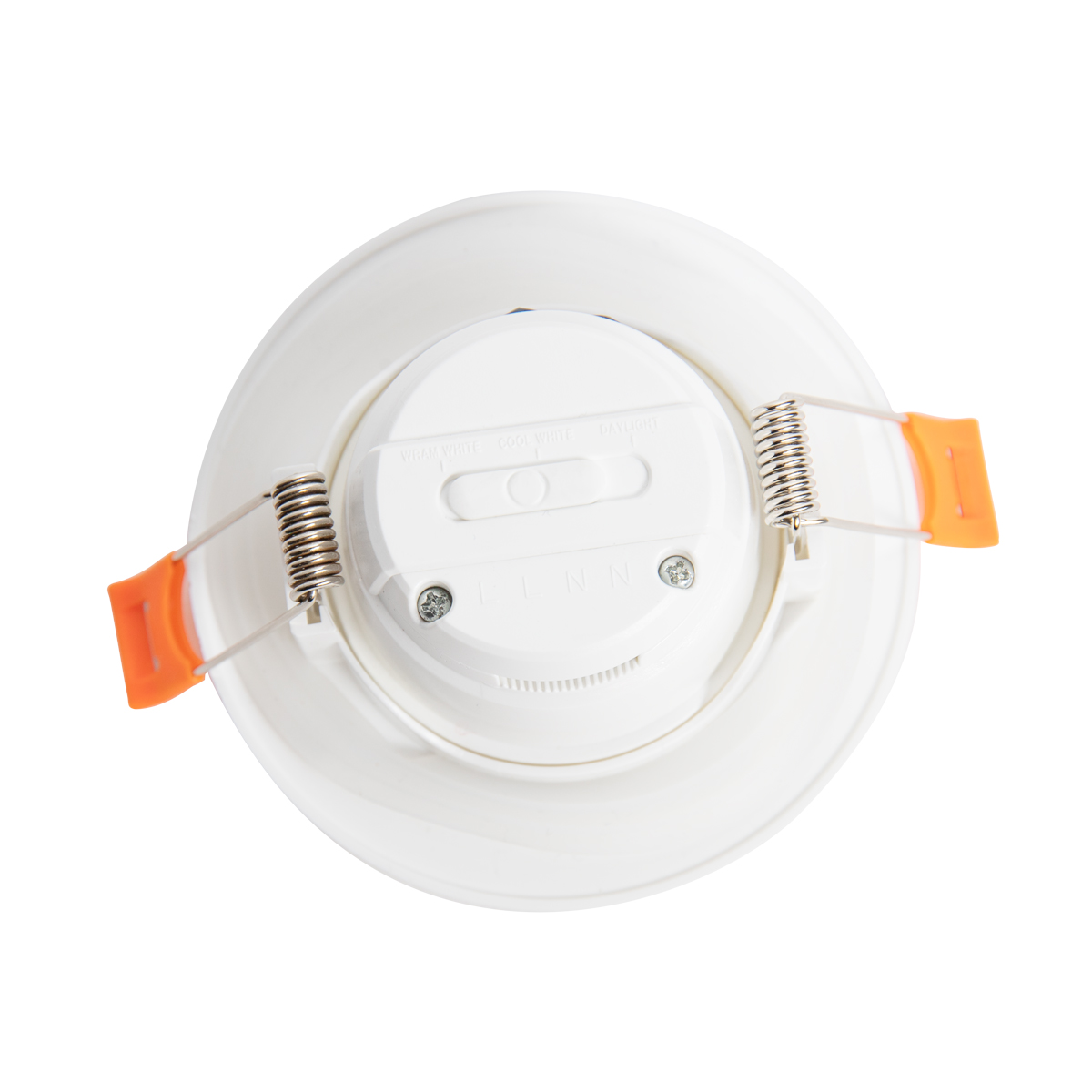 Foco empotrado blanco con LED regulable de intensidad cálida 7 W IP65 - Blanca